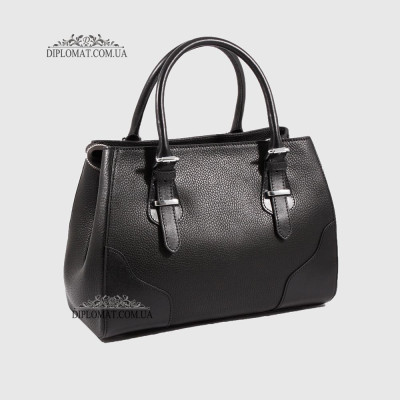 Сумка женская TERGAN 79186  SIYAH FLOATER/SIYAH ANALIN Черный