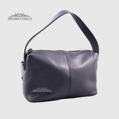 Сумка Женская Кожаная EMANUELA FERRETTI 85532  D.BLUE  floater Синий