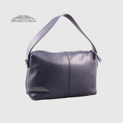 Сумка Женская Кожаная EMANUELA FERRETTI 85532  D.BLUE  floater Синий