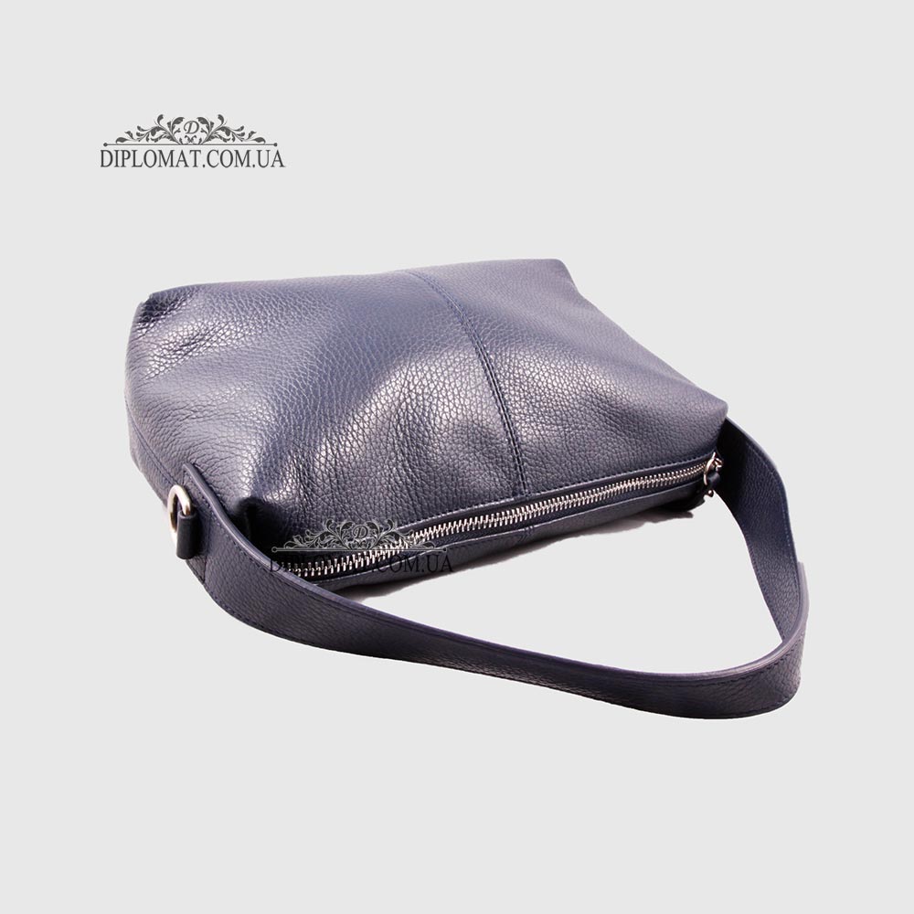Сумка Женская Кожаная EMANUELA FERRETTI 85532  D.BLUE  floater Синий