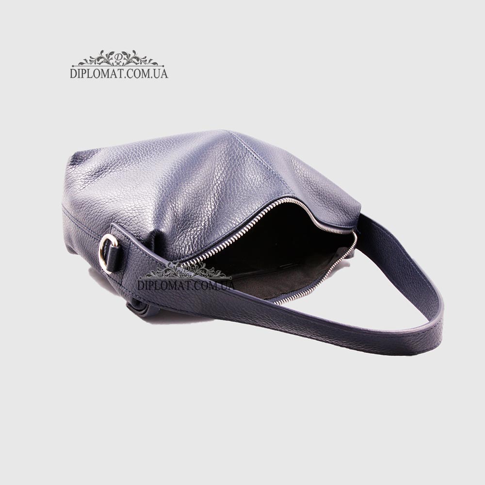 Сумка Женская Кожаная EMANUELA FERRETTI 85532  D.BLUE  floater Синий