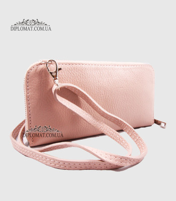Кошелек-Клатч Под телефон EMANUELA FERRETTI 010721_2  На молнии С Ремнем через плечоNUDE FLOATER