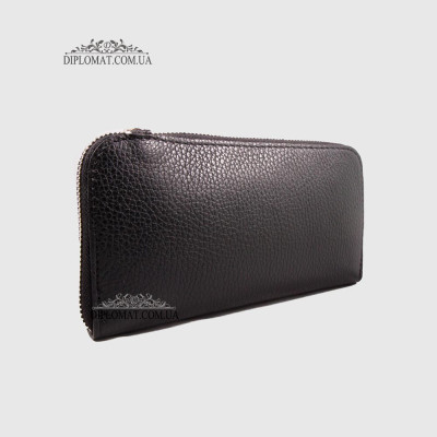 Кошелек-Клатч Под телефон EMANUELA FERRETTI 010721_2  На молнии С Ремнем через плечо BLACK floater Черный