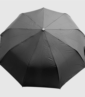Зонт Полуавтомат Три Слона 34071 эргономичная ручка, 9 спиц Polyester BLACK