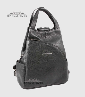 Рюкзак женский EMANUELA FERRETTI 562047 С карманом на молнииBLACK floater