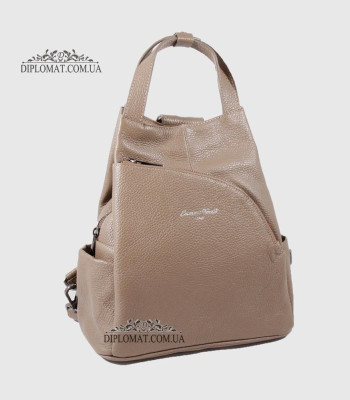 Рюкзак женский EMANUELA FERRETTI 562047 С карманом на молнииTAUPE floater