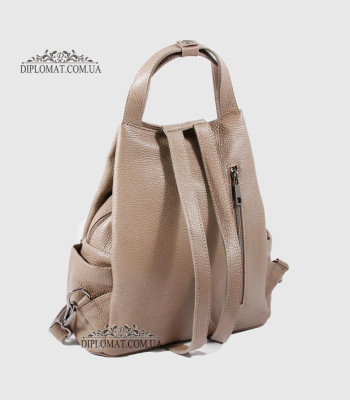 Рюкзак женский EMANUELA FERRETTI 562047 С карманом на молнииTAUPE floater