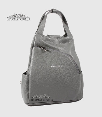 Рюкзак женский EMANUELA FERRETTI 562047 С карманом на молнииGREY floater