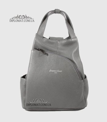 Рюкзак женский EMANUELA FERRETTI 562047 С карманом на молнииGREY floater