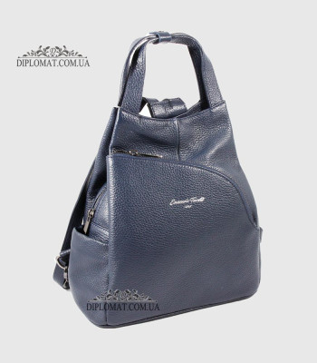 Рюкзак женский EMANUELA FERRETTI 562047 С карманом на молнииD.BLUE  floater