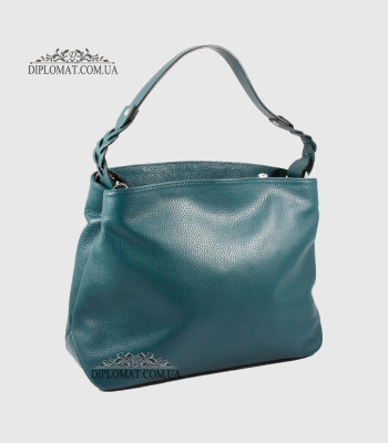 Сумка Женская EMANUELA FERRETTI 560093 Кожаная на плечоBLUE floater