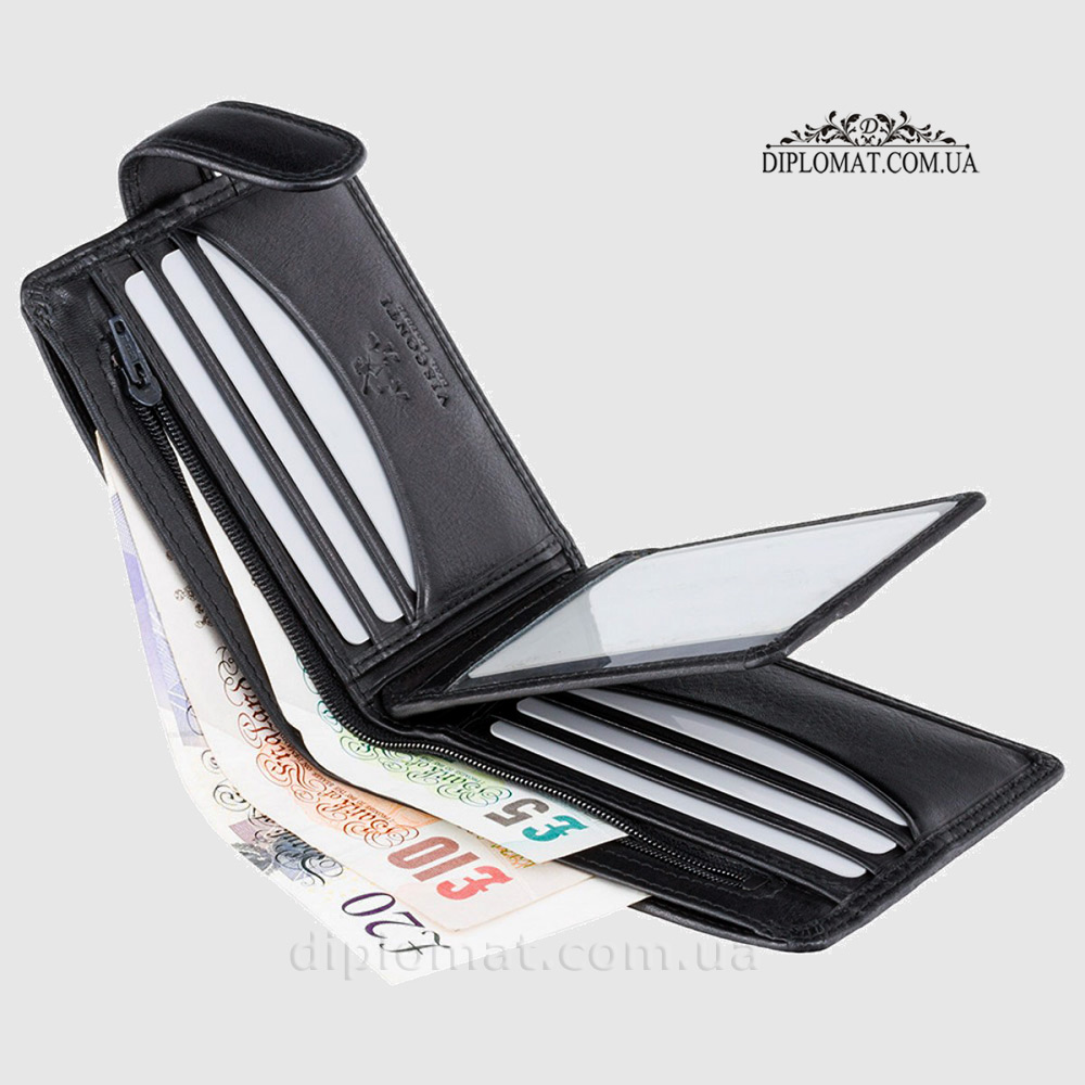 Портмоне мужское VISCONTI HT9 Sloan  Black Черный  Черный