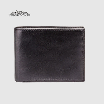 Портмоне мужские VISCONTI MZ4 Lazio  Italian Black Черный  Черный