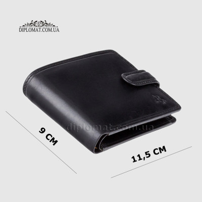 Портмоне мужские VISCONTI TSC48 Filipo  Black Черный  Черный