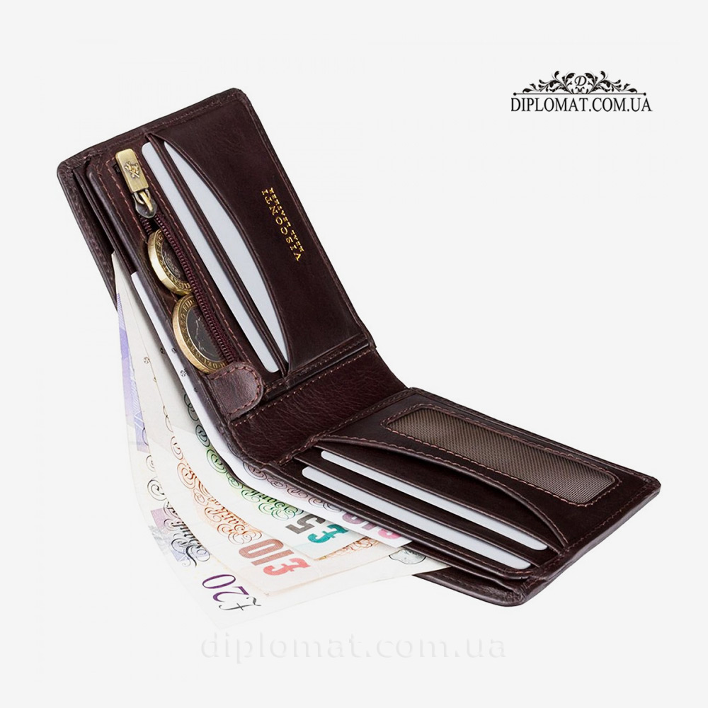 Портмоне мужские VISCONTI TSC46 Francesca  Brown Коричневый  Коричневый