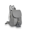 Рюкзак женский кожаный VIRGINIA CONTI 02173 GREY floater