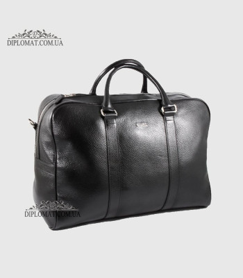 Сумка Дорожная Кожаная GUARD 1814 SIYAH FLOATER Черный