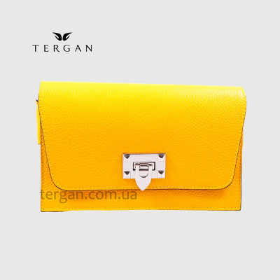 Сумка Женская Кожаная EMANUELA FERRETTI 85510  YELLOW FLOATER Желтый
