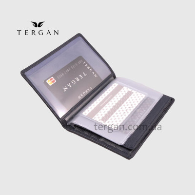 Обложка для автодокуменов TERGAN 1576  LACIVERT LATIGO Темно Синий Синий