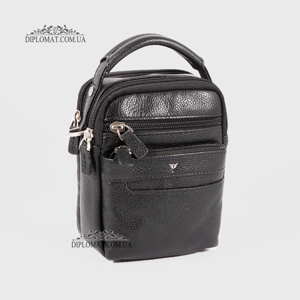 Сумка мужская TERGAN 21286  SIYAH ARSEL/ SIYAH RUSTIC Черный