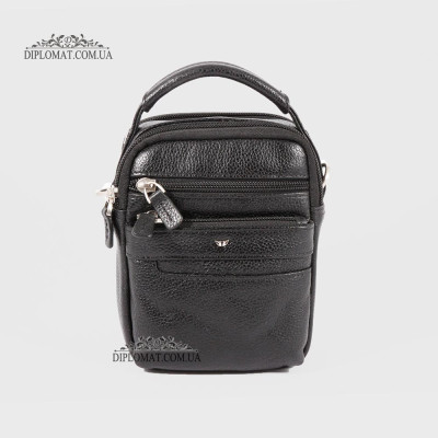 Сумка мужская TERGAN 21286  SIYAH ARSEL/ SIYAH RUSTIC Черный