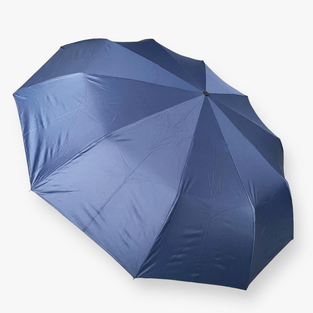 Зонт Lucky Elephants BL611 от дождя Автомат Ручка прямая деревянная Polyester_D.BLUE Синий