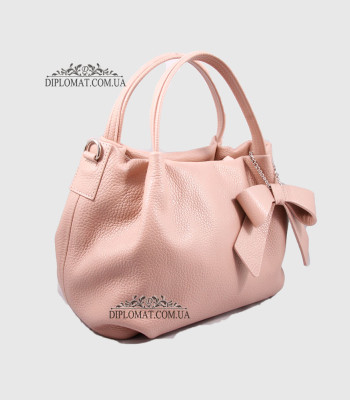 Сумка Женская Кожаная EMANUELA FERRETTI 481241 NUDE FLOATER