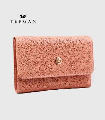 Портмоне женское кожаное TERGAN 5788 NUDE NAPPA