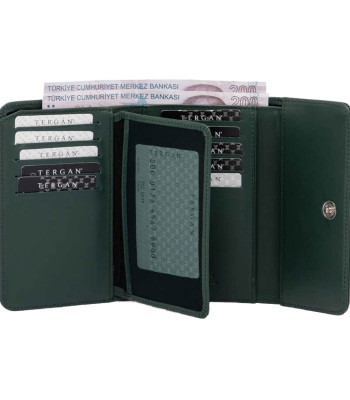 Портмоне женское кожаное TERGAN 5788 KOYU YESIL - ARSEL