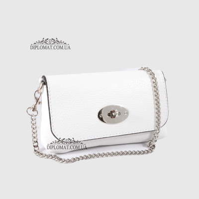 Сумка кросс боди EMANUELA FERRETTI 85351  WHITE floater Белый/Бежевый