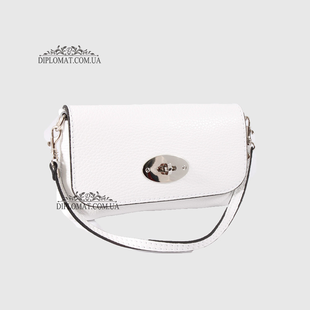 Сумка кросс боди EMANUELA FERRETTI 85351  WHITE floater Белый/Бежевый