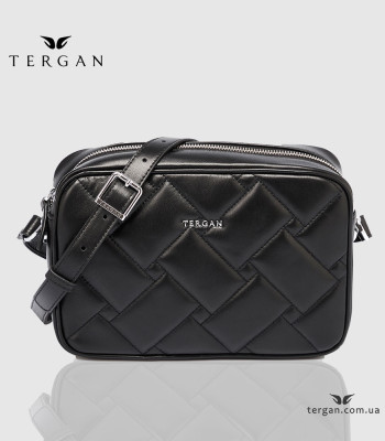 Сумка Женская Кожаная TERGAN 79337_22 SIYAH METIS Черный