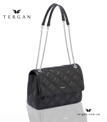 Сумка Женская Кожаная TERGAN 79850 SIYAH METIS Черный