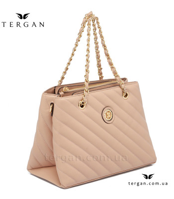 Сумка Женская Кожаная TERGAN 79992 NUDE METIS