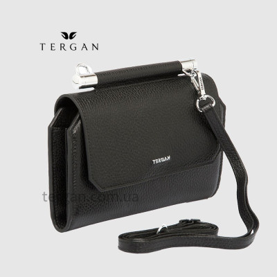 Сумка Женская Кожаная TERGAN 5806  SIYAH FLOATER Черный
