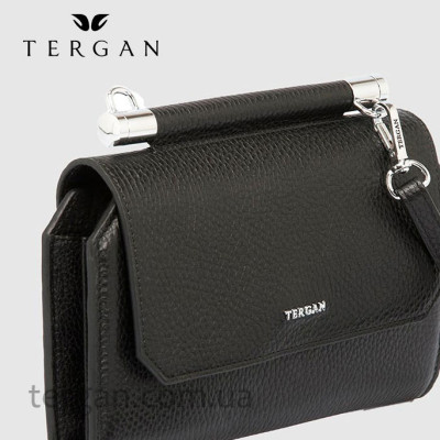Сумка Женская Кожаная TERGAN 5806  SIYAH FLOATER Черный