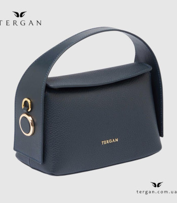 Сумка Женская Кожаная TERGAN 80348 LACIVERT FLOATER Т.Синий