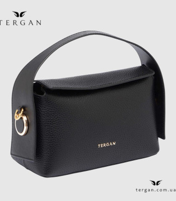 Сумка Женская Кожаная TERGAN 80348 SIYAH FLOATER Черный