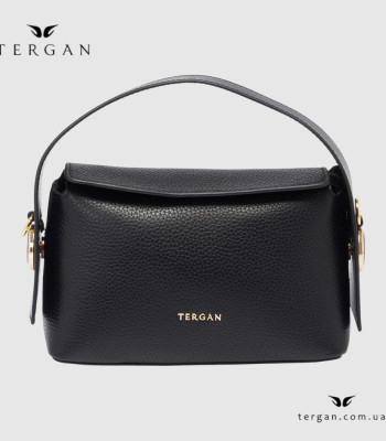 Сумка Женская Кожаная TERGAN 80348 SIYAH FLOATER Черный