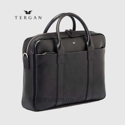 Портфель мужской TERGAN 21429  SIYAH BRIC / SIYAH RUSTIC Черный