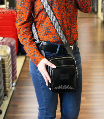 Сумка кросс боди VALIENTE 1079 PRADA Black