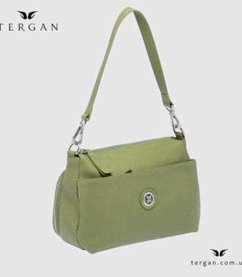 Сумка Женская Кожаная TERGAN 78872 ACIK YESIL ARSEL