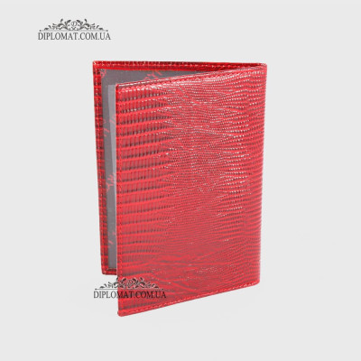 Обложка для автодокуменов KARYA 0428  075 Красный/Розовый