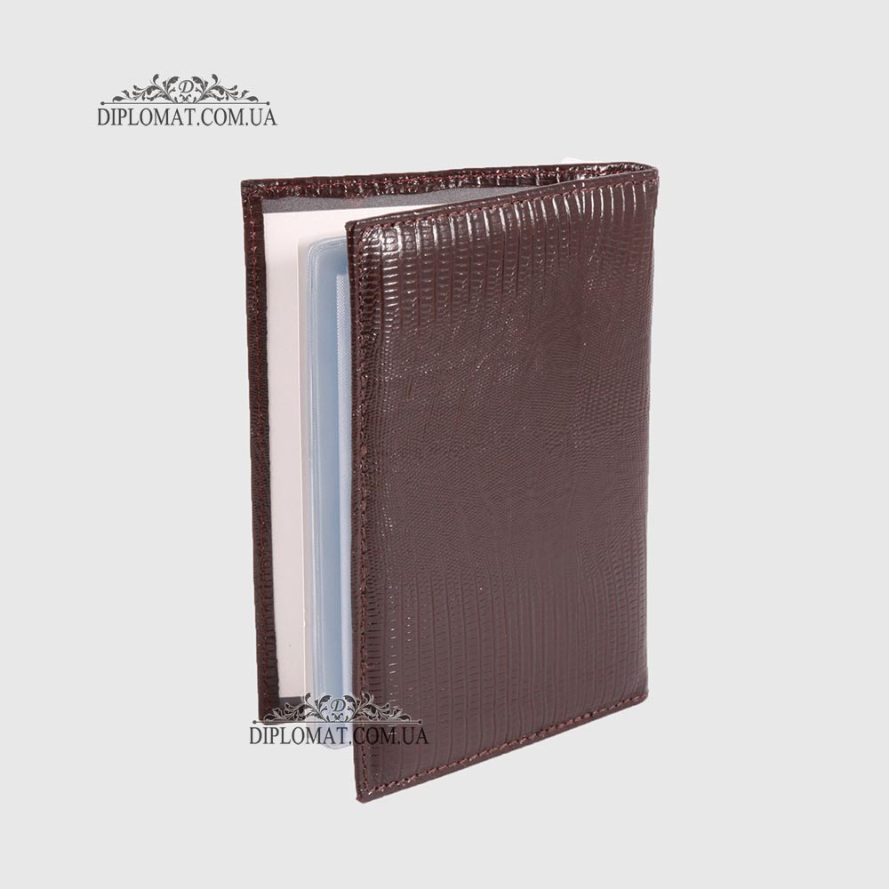 Обложка для автодокуменов KARYA 0428  077 Коричневый