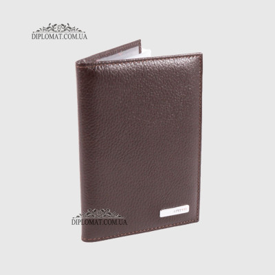 Обложка для автодокуменов KARYA 0428  39 Brown Коричневый