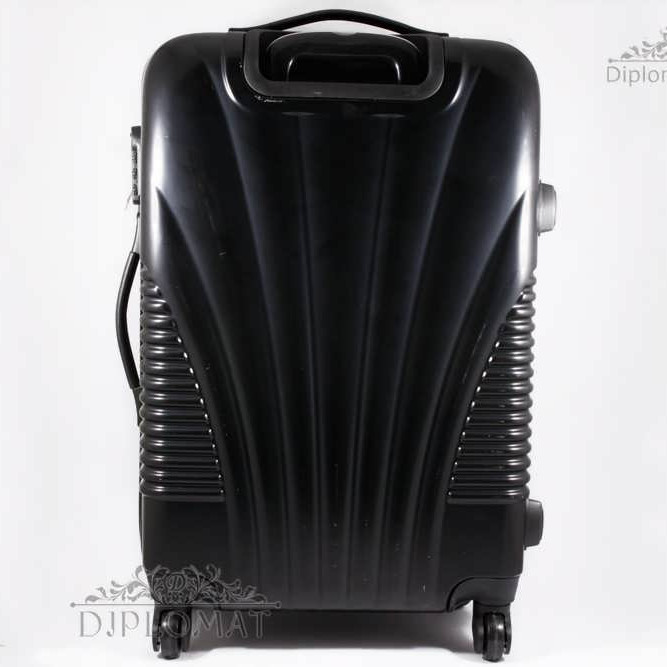Чемодан дорожный KARYA Suitcase MIDLE  PLASTIC BLACK Черный