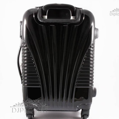 Чемодан дорожный KARYA Suitcase SMALL  PLASTIC BLACK Черный