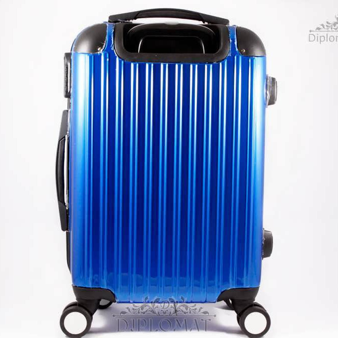 Чемодан дорожный KARYA Suitcase SMALL  PLASTIC BLUE Синий