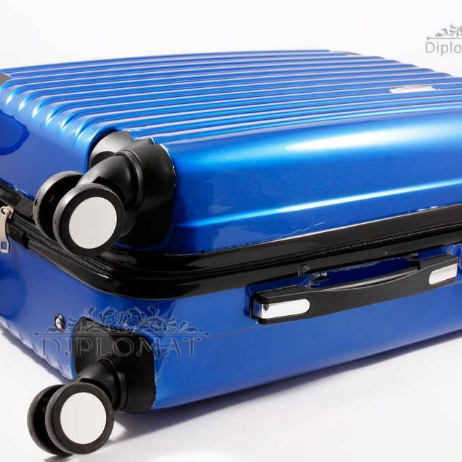 Чемодан дорожный KARYA Suitcase SMALL  PLASTIC BLUE Синий