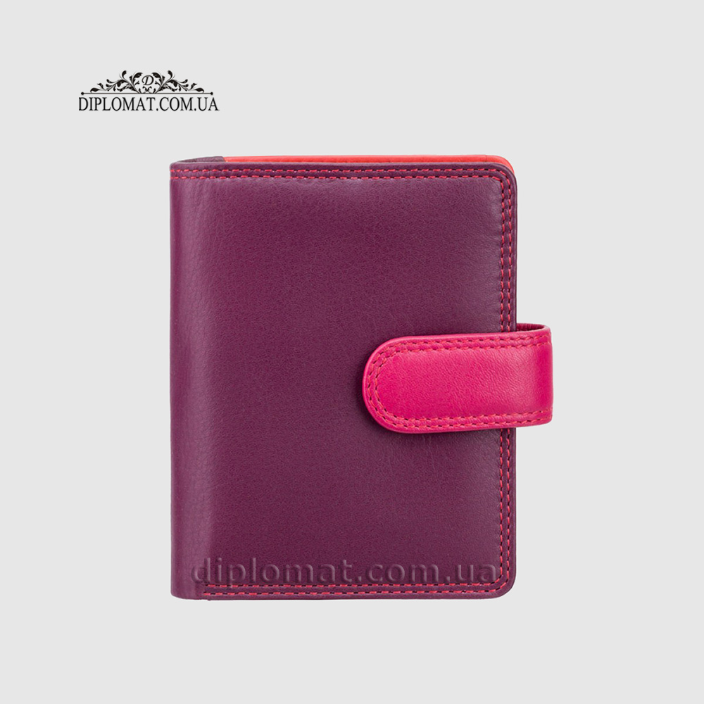 Кошелек женский кожаный VISCONTI RB40 Bali c RFID    Plum Multi  Сиреневый